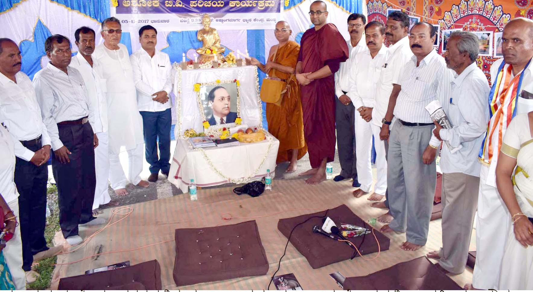 ಧಮ್ಮಧ್ಯಾನದಿಂದ ಮಾನಸಿಕ ನೆಮ್ಮದಿ ವೃದ್ಧಿ:ಭಂತೆ ಧಮ್ಮನಾಗ್